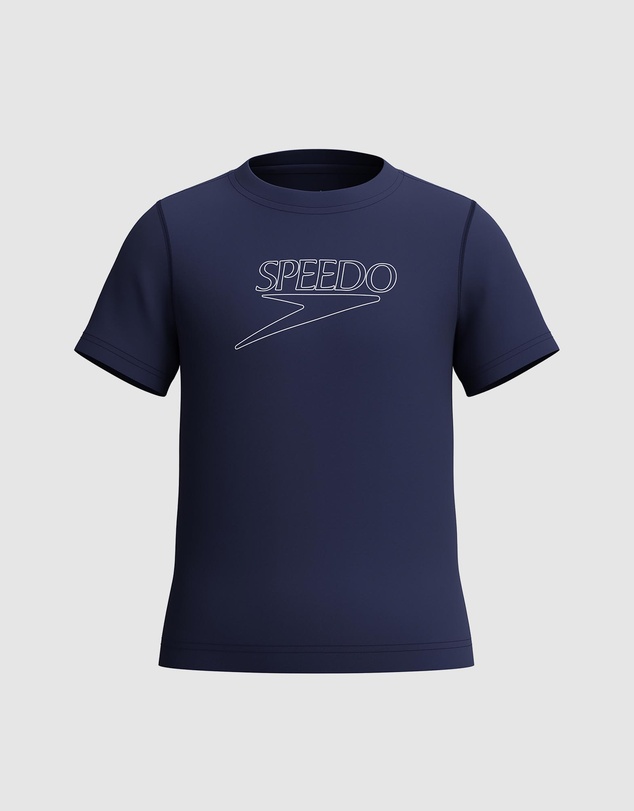 Speedo - SS Classic Logo Rashie - Kids-Teens