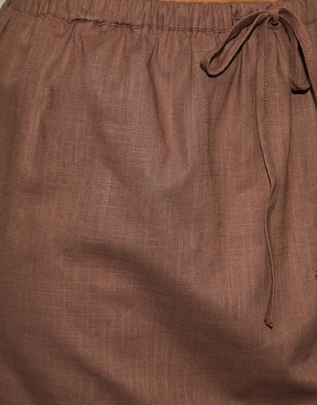 Dazie - Vine Cotton Blend Mini Skirt