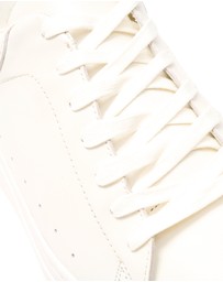 3 Wise Men - 3 Wise Men Nicks White Leather Sneaker