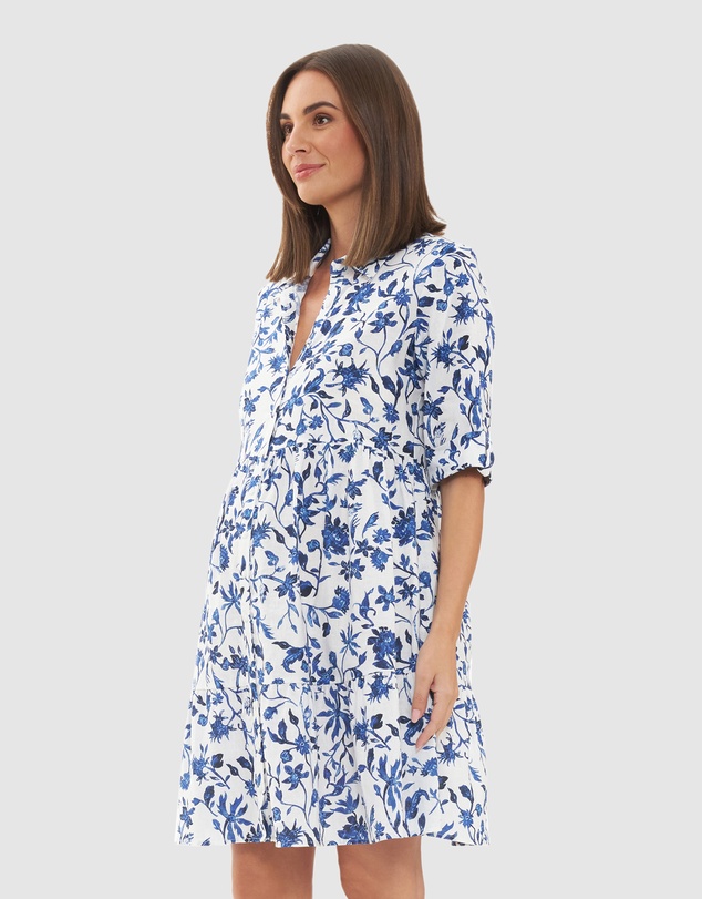 Ripe Maternity - Bella Linen Dress