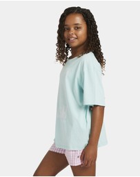 Roxy - Girls 8 to 16 Eveoversize Washed T-Shirt