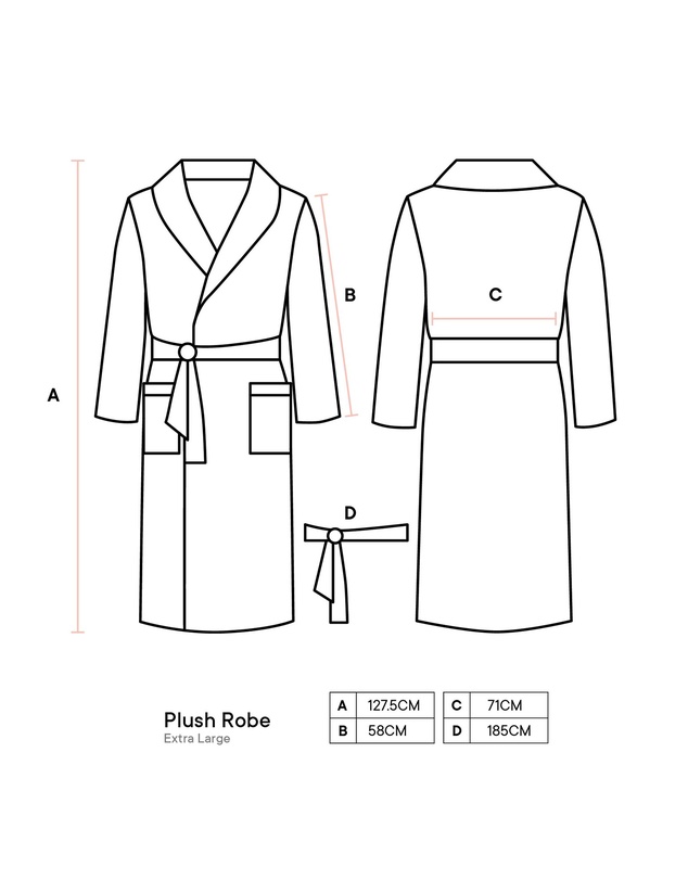 Linen House - Palazzo Plush Robe