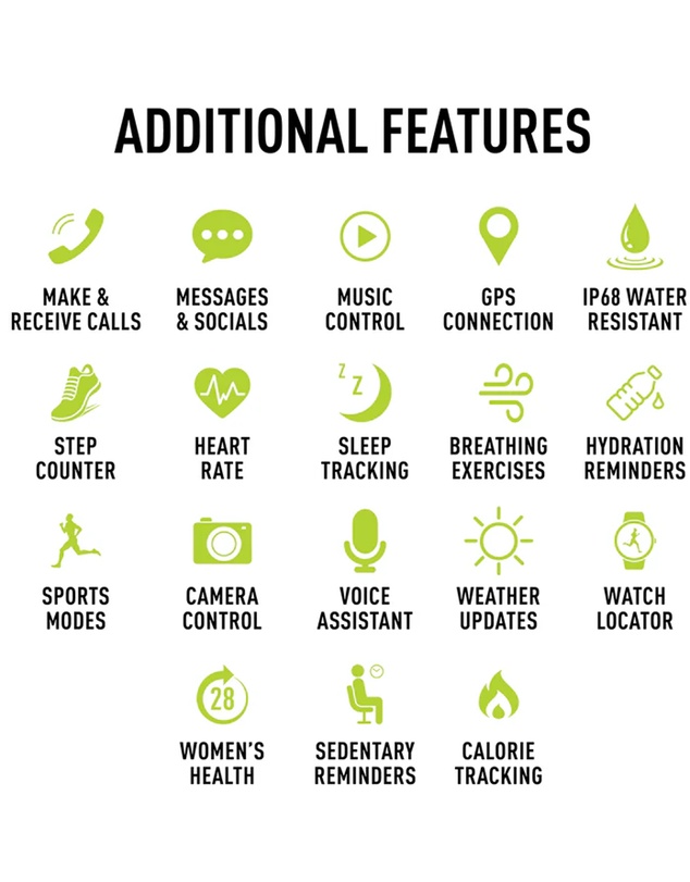 Reflex Active - Series 44 Smart Watch