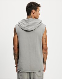 Surrounded By Ghosts - The Anandite French Terry Sleeveless Hoodie