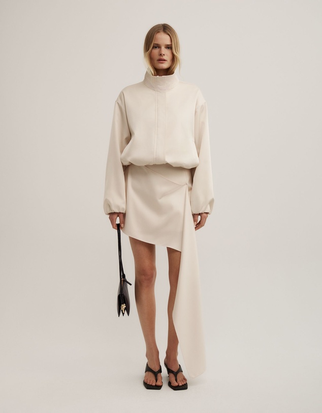 Witchery - Satin Funnel Jacket