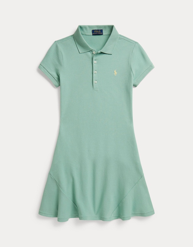 Polo Ralph Lauren - Stretch Mesh Polo Dress - Teens