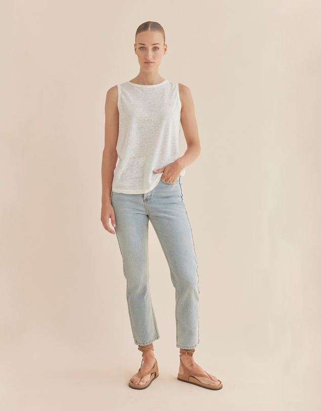 Amelius - Aceline Linen Jersey Tank