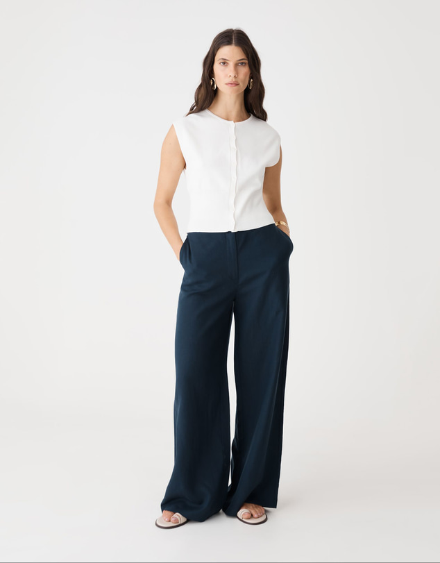 Forcast - Phoebe Linen Lyocell Pants