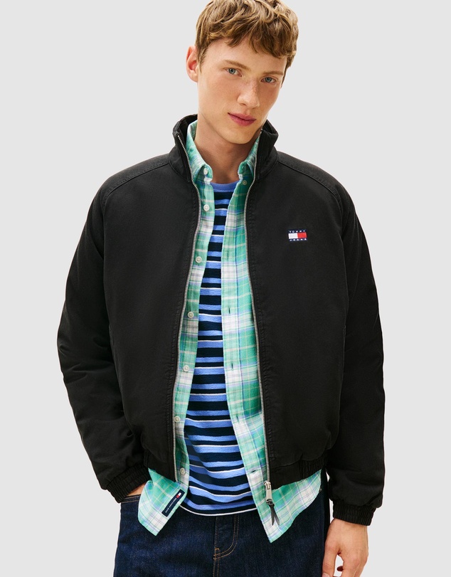 Tommy Jeans - Cotton Twill Padded Jacket