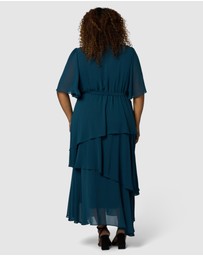 Pink Dusk by Curve Project - Hypnotic Maxi Dress