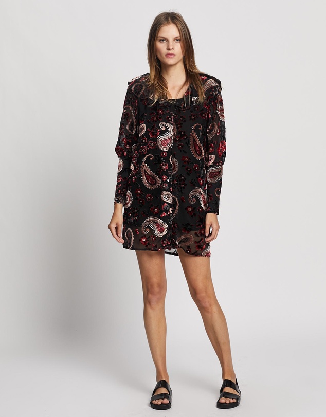 LENNI the label - Firefly Burnout Sleeved Dress