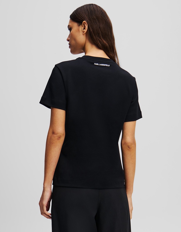 Karl Lagerfeld - Ikon Choupette Aquarelle T-Shirt