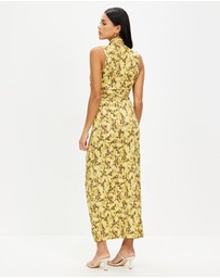 Third Form - Wisteria Wrap Neck Tank Dress
