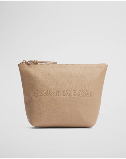Country Road - Branded Detail Tri Cosmetic Bag
