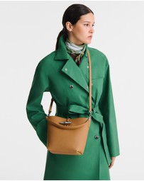 Longchamp - Le Roseau Leather Bucket Bag - XS