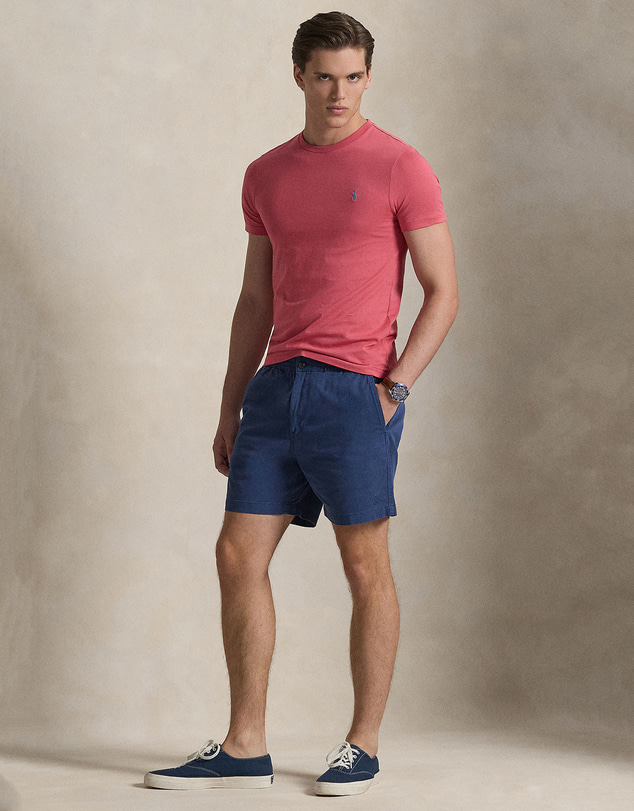 Polo Ralph Lauren - ICONIC EXCLUSIVE - Custom Slim Fit Jersey Crewneck T-Shirt