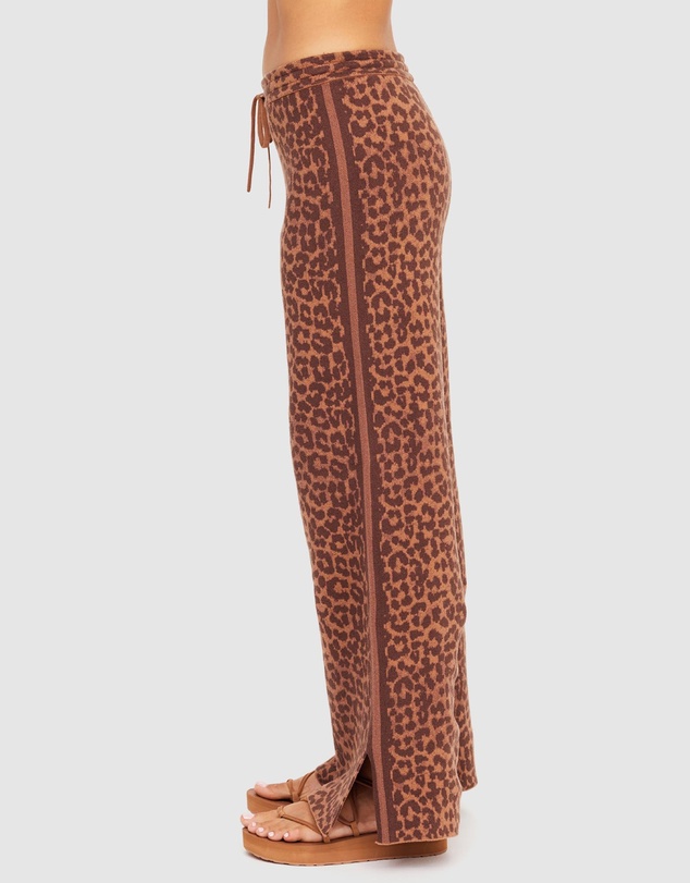 The Upside - Malawi Leopard Freya Knit Pants