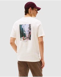 Tommy Hilfiger - Back Print Jersey T-Shirt