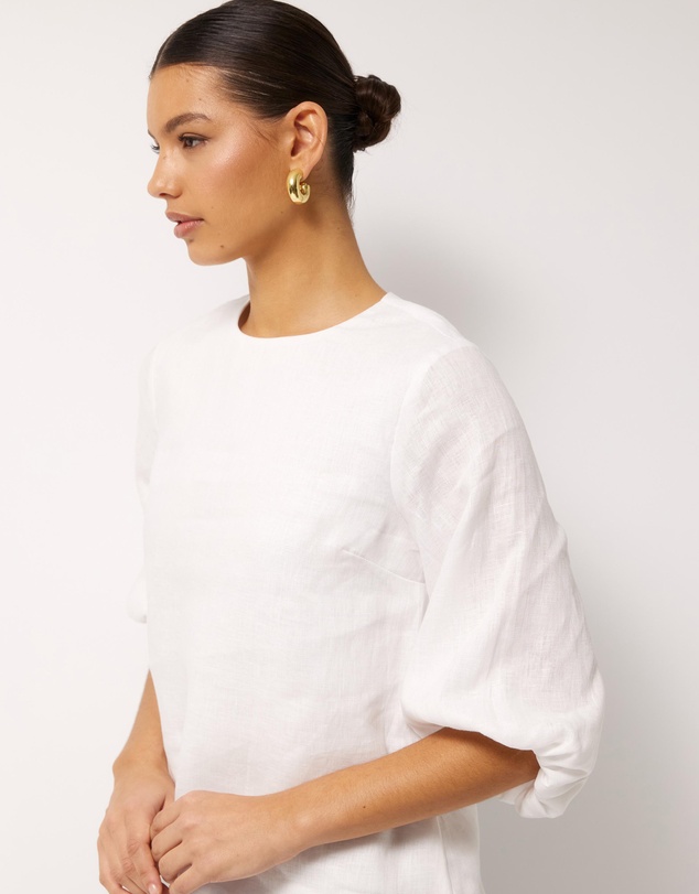 AERE - Sadie Linen Top
