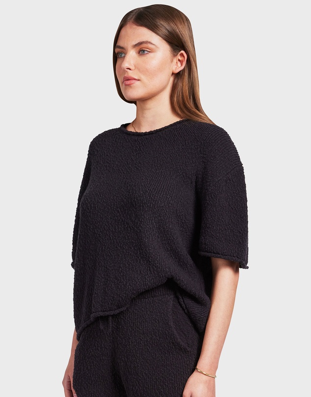 Academy Brand - Daisy Boucle Knit Tee