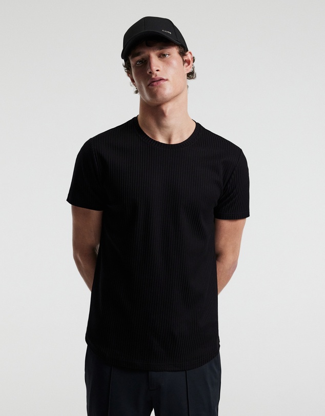 Calibre - Ribbed T-Shirt Black