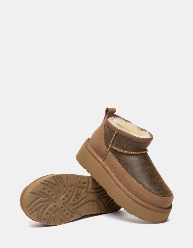 EVERAU - EverAU Ugg Earlova Double Faced Sheepskin Upper UGG Boots