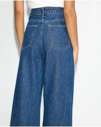 Dazie - Cansas High Rise Straight Leg Jeans