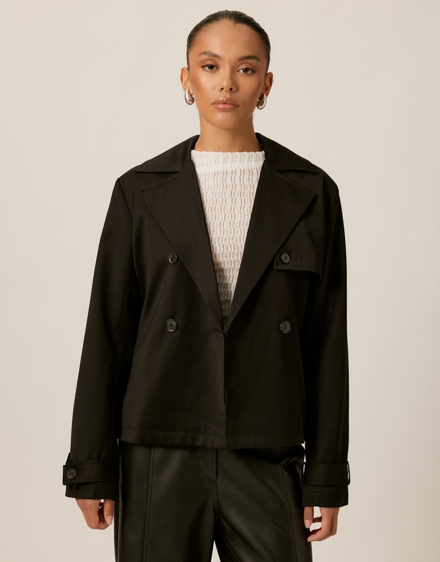 Tussah - Alex Cropped Trench Coat