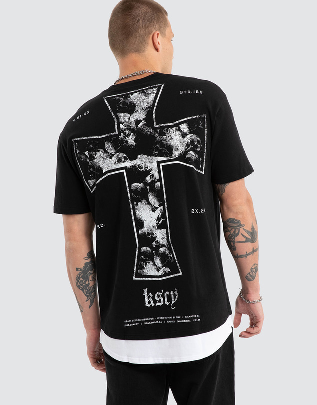 Kiss Chacey - Midnight Relic Box Layered Tee