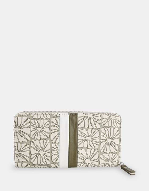 Billabong - Womens Zip Around Bi-Fold Wallet
