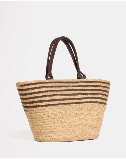 Seafolly - Maxi Raffia Basket Bag