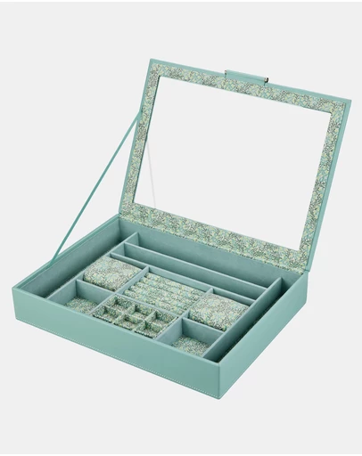 Wolf - WOLF Sophia Jewellery Box with Window Jade Fruit Botanical