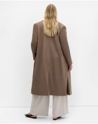 City Chic - Naomi Longline Coat