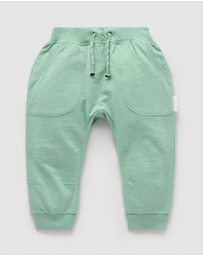 Purebaby - Slouchy Pants -Kids-Babies