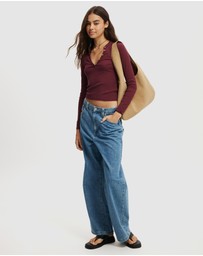 Cotton On - Ryan Henley Long Sleeve Top