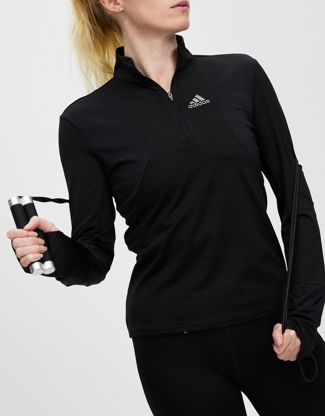 adidas Performance - Own The Run 1/2 Zip Tee
