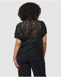 Sunday In The City - Love Lost Lace Shirt