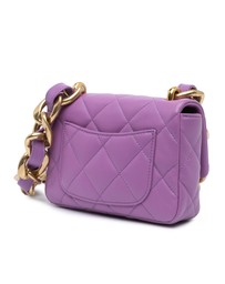 Pre-Loved by Azura Reborn - Pre-Loved chanel Mini Flap Bag Lambskin Chain Strap