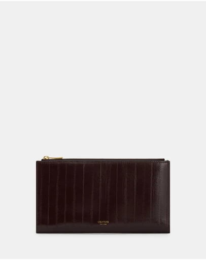 Oroton - Cecile Travel Wallet Texture