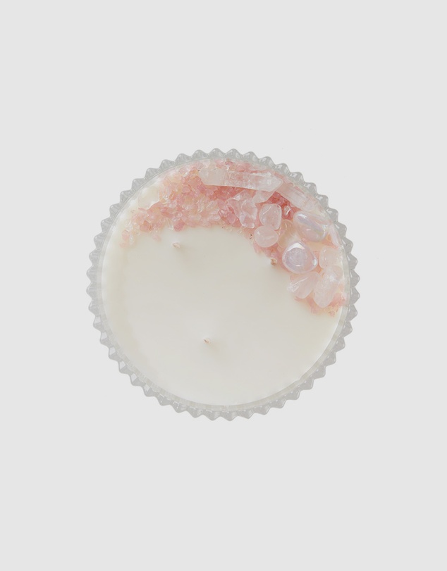 Silk Oil of Morocco - Love Potion Large Crystal Candle - Love & Connection