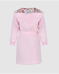 Fleur Harris - 'Days of Enchantment' Snuggly Robe in Pink
