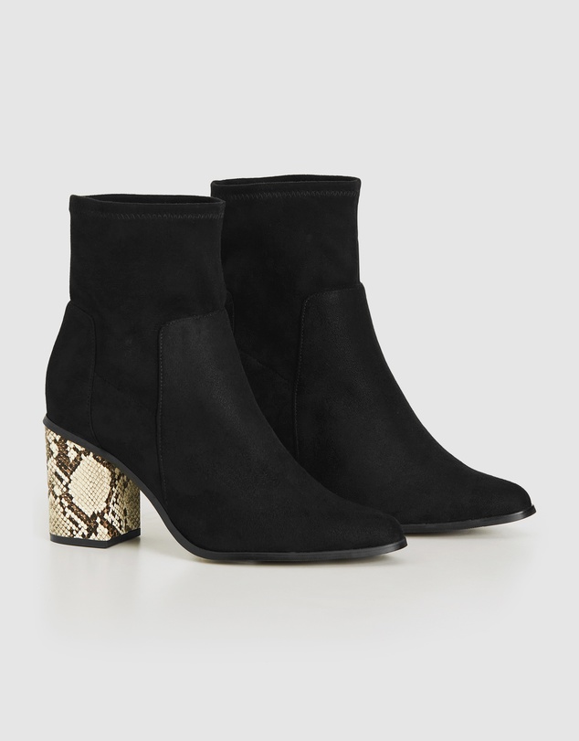City Chic - WIDE FIT Kendra Ankle Boot