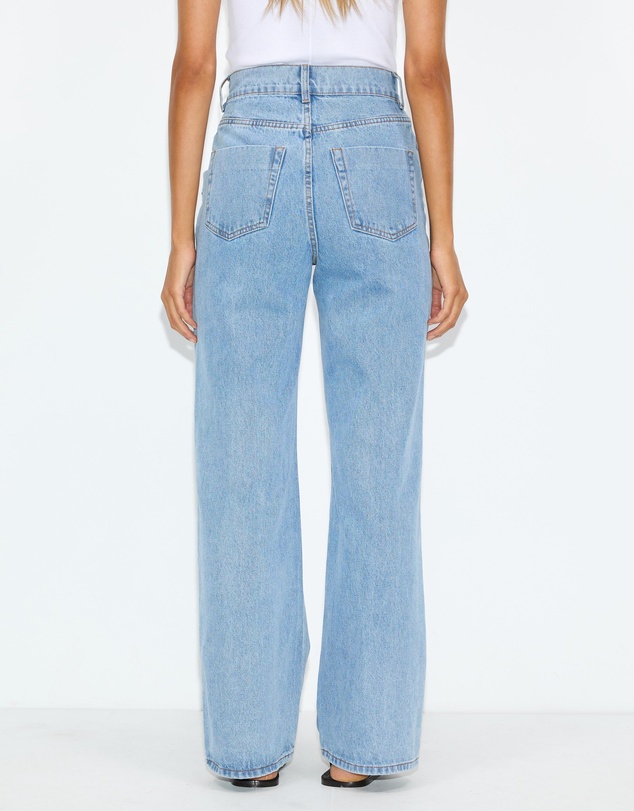 Dazie - London High Waisted Wide Leg Jeans