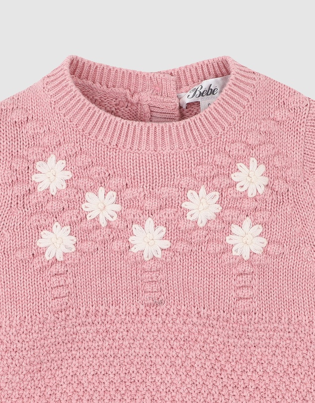 Bebe by Minihaha - Winnie Hand Emb. Organic Dress