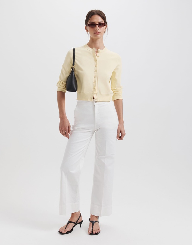 SABA - Ava Cropped Wide Leg Jean