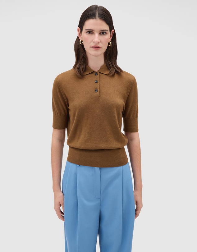 Oroton - Knit Polo Top