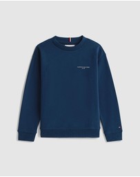 Tommy Hilfiger - Brushed Fleece Logo Sweatshirt - Kids