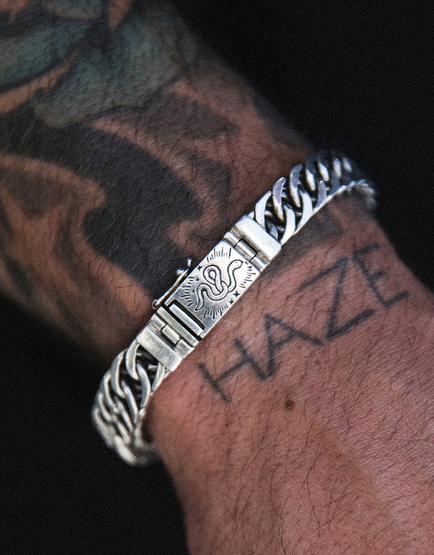 Haze & Glory - ICONIC EXCLUSIVE - Cobra Bracelet in 925 Silver