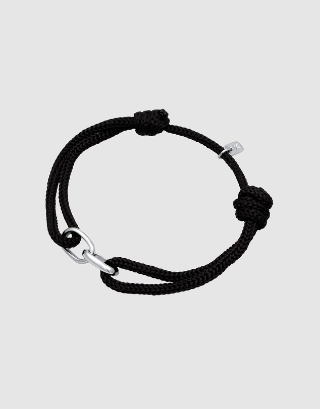 Kuzzoi - ICONIC EXCLUSIVE - Nylon Bracelet with Sterling Silver Details