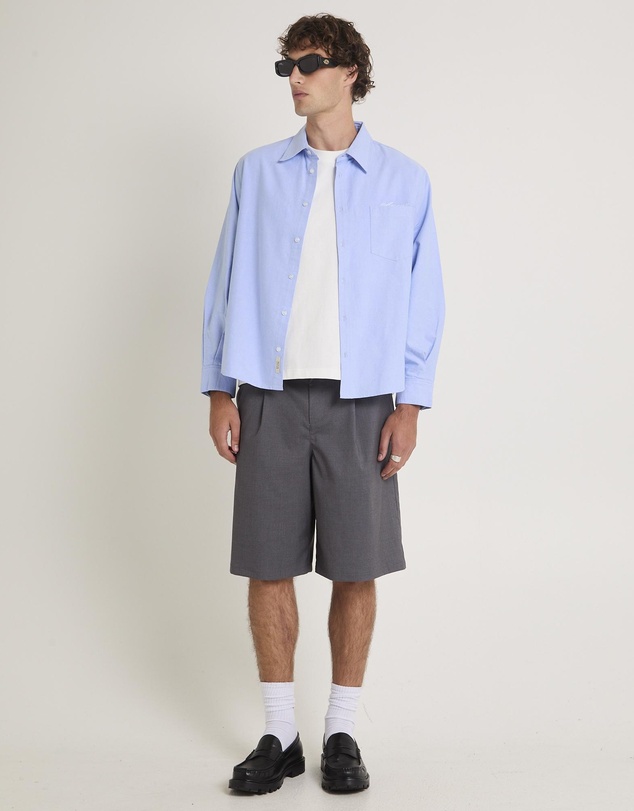Arvust - Script Oxford Long Sleeve Shirt